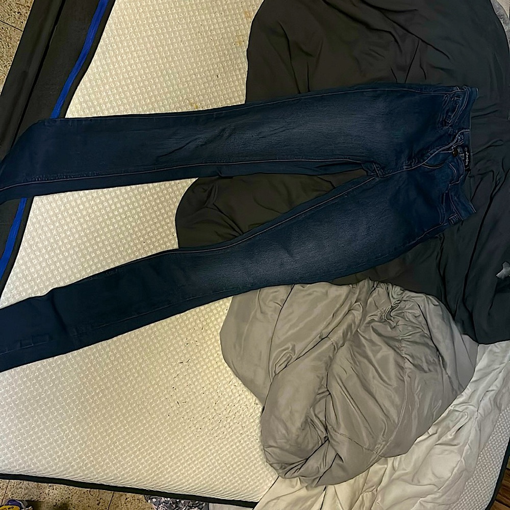 LTS Uk 8 and US 4 91cm long /38 inseam very inexpensive jeans
